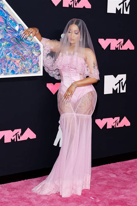 nicki minaj red carpet 2023.